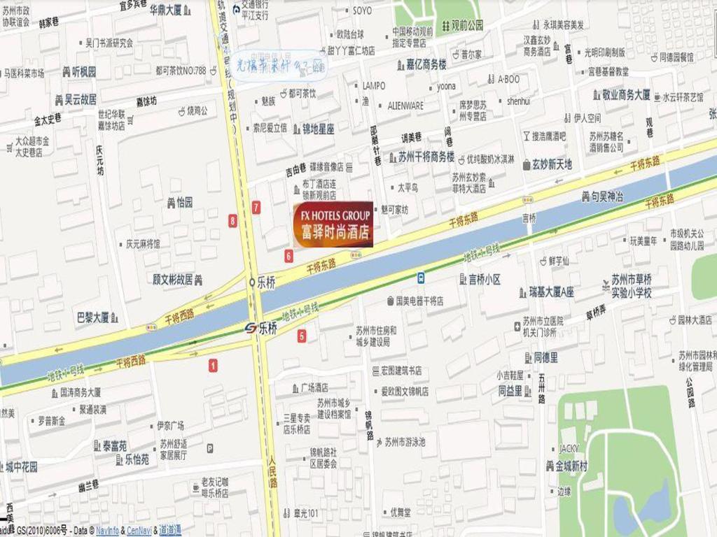 Fx Hotel Guan Qian Suzhou Suzhou  Exterior photo